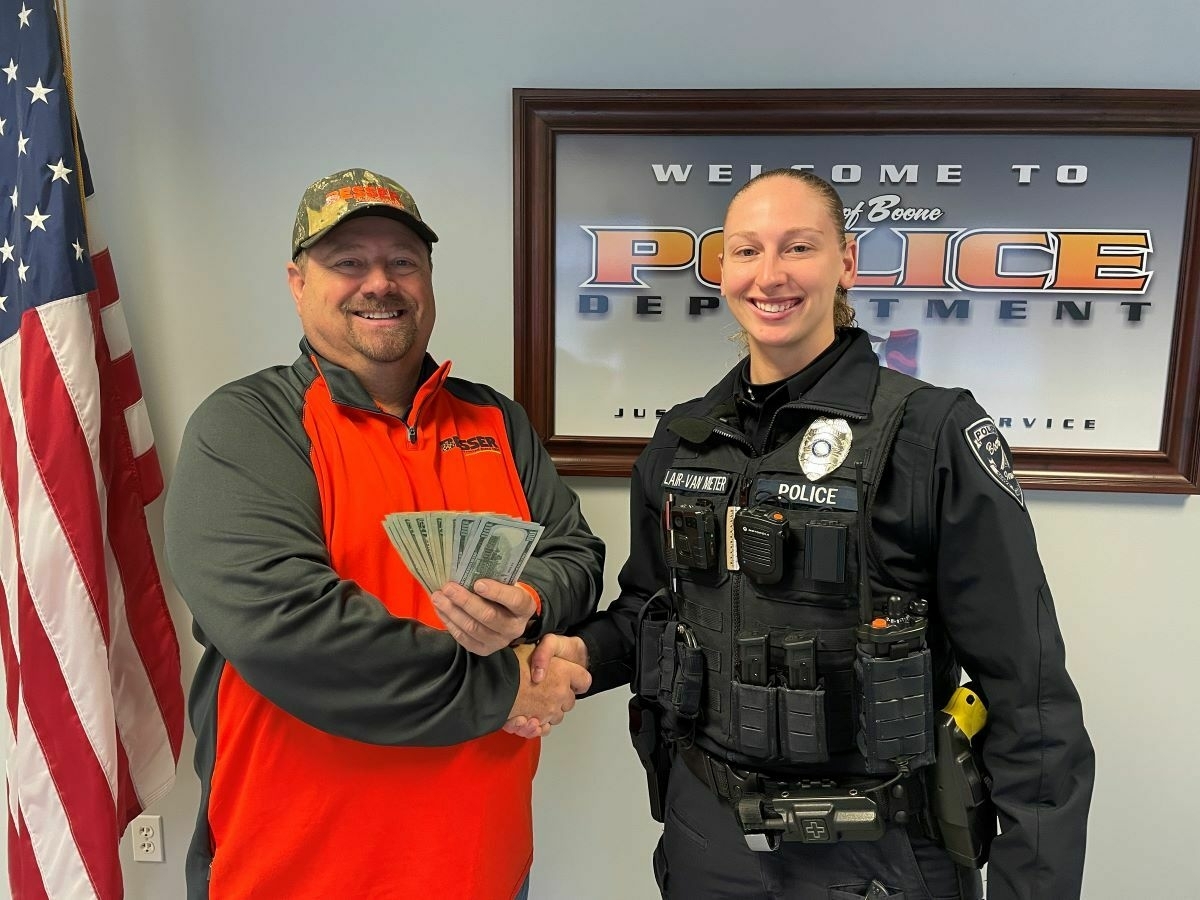 ESOP - Boone Police Donation