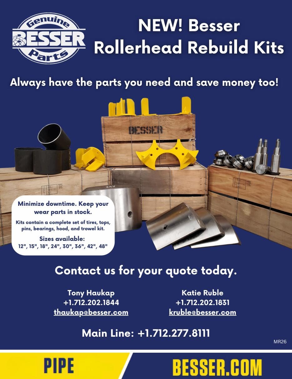 Rollerhead Rebuild Kits MR26 1